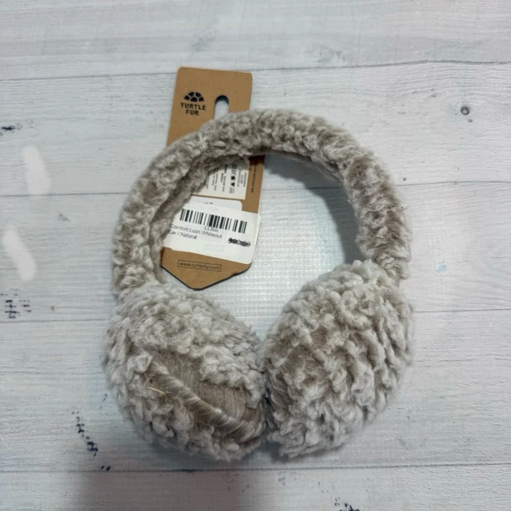 Turtle Fur Recycled Comfort Lush Earmuff natural NEW